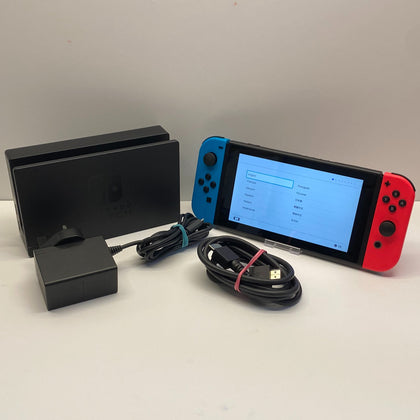 Nintendo Switch Console with Neon Red/ Neon Blue Joy Cons 32GB