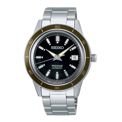 Seiko Presage Watch 60S Style Black