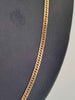 9ct Yellow Gold Curb Chain Necklace - 18" Long - 10.02 Grams - 3mm Wide