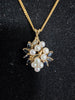 9CT Gold Necklace With Pendent 375 5.6G 16" IN LEGNTH