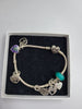 Pandora Bracelet 7 Charms ALL HALLMARKED , 28,64g, Size: Length Approx. 7.5"