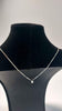 925 Sterling Silver Thin Chain Necklace With Big Cross Pendant - 12.85 Grams - 24" Long *BRAND NEW*