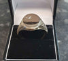 9CT - Yellow Gold Ring Signet Ring - Size Z