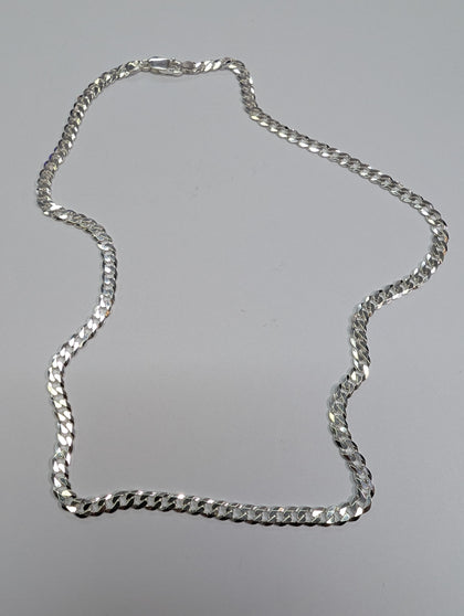 Brand New Silver 925 Curb Chain