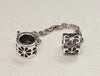 Genuine Pandora S925 ALE 'Daisy Flower Safety Chain' Charm - RETIRED