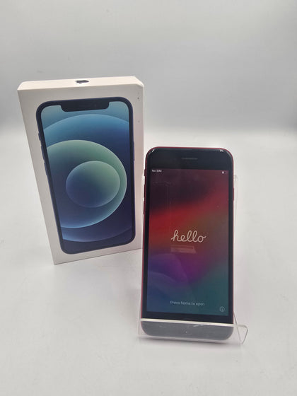 Apple iPhone SE - 68 GB, Red boxed open