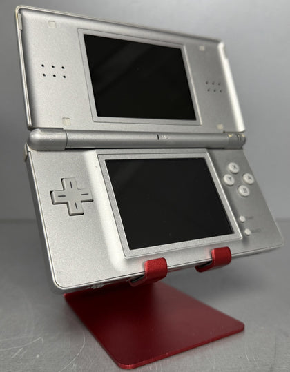 Nintendo DS Lite Silver Gaming Handheld Bundle ( + Unboxed New Super Mario Bros ) ** Unboxed **