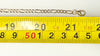 9ct gold figaro chain 21.5"