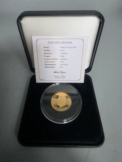 22ct gold sovereign 2026 916 8G