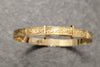 9ct Yellow Gold Adjustable Christening Bangle