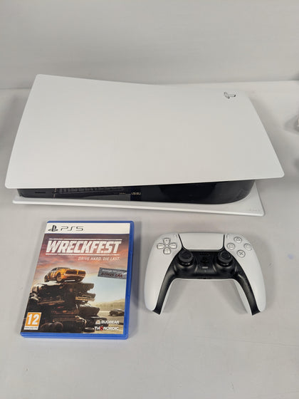 Playstation 5 Disc Edition Wreckfest Console Package