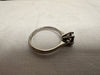 9ct White Gold Dimond Ring - Size Q/R