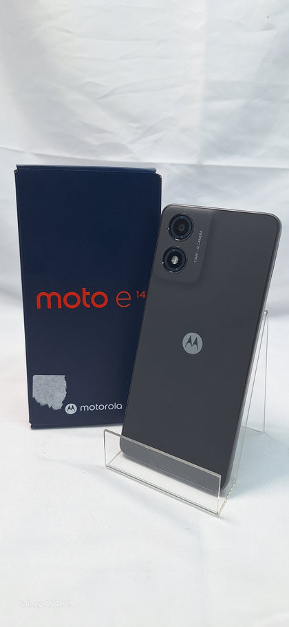 Motorola Moto E14 64GB smartphone Graphite Grey unlocked boxed