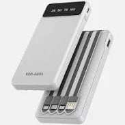 Ven-dens 10000mah Portable Power Bank – 3-in-1 Charger