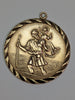 9CT GOLD ST CHRISTOPHER PENDANT