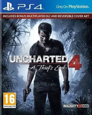 Uncharted 4: A Thief's End PlayStation 4 Game - Used