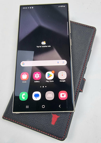 Samsung Galaxy S24 Ultra 256GB Titanium Slate  Smartphone 200MP Camera V.G.C