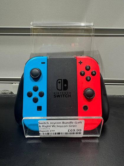 Switch Joycon Bundle (Left & Right W/Joycon Grip)