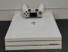Sony PlayStation 4 Pro Console, 1TB Glacier White, Unboxed With Wireless Controller With Power Leads