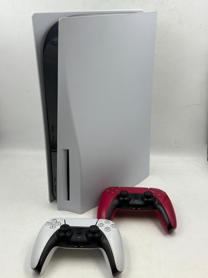 Sony PlayStation 5 Original Disk Version, 825GB, White (Please See Description)