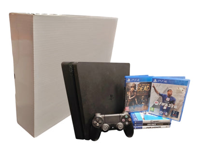 Sony Playstation 4 Slim 500GB Bundle**Unboxed**