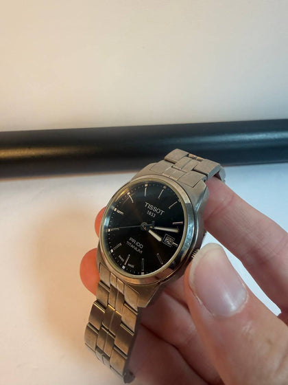 TISSOT 1853 PR 100 TITANIUM T04910A (boxed) **wythenshawe**