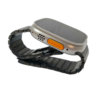 Apple Watch Ultra 2 Natural Titanium + Apple 46mm Slate Link Bracelet