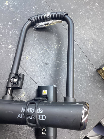 Bike lock and light