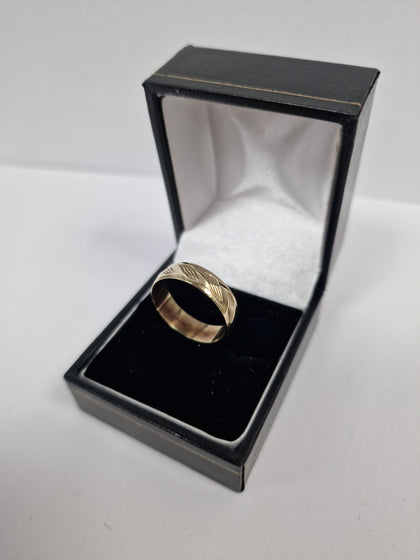 Gold Ring 375 9ct2.4G Size S