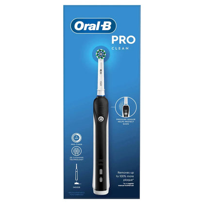 Oral B Pro Clean Cross Action Electric Toothbrush - Black.