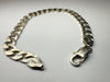 925 SILVER CURB BRACELET 8.5"