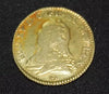 1726 Louis XV 1/2 France d'or aux lunettes Gold coin