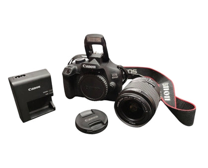 Canon EOS 4000D DSLR Digital Camera w/18-55mm lens**Unboxed**