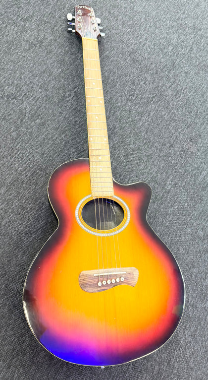 Artisan Ovation style semi acoustic guitar