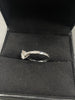 2.6g Infinity Moissanite ring