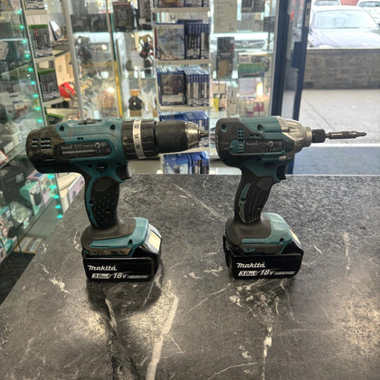 Makita DTD156 Impact Driver & DHP453 Combi Drill