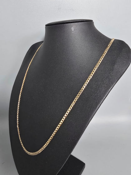 9CT Gold Necklace 375 7.8G 26'' in Length