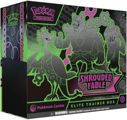 Pokemon Scarlet & Violet Shrouded Fable Pokemon Center Elite Trainer Box