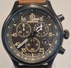 Timex T49905 Mens Expedition Indiglo Chronograph Watch - Leather Strap - Boxed