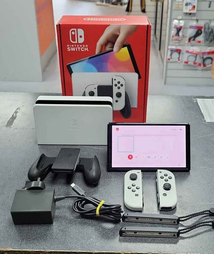 Nintendo Switch OLED Console - 64GB - White - Boxed