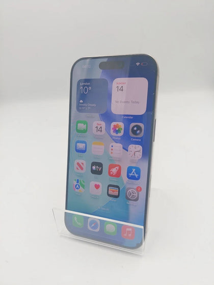 Apple iPhone 16 Pro - 128 GB - White Titanium Unlocked 92% BH - See Description