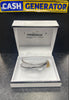 14ct White Gold Bangle, 15.6g