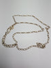 9ct Gold Hoop Link 24” Chain