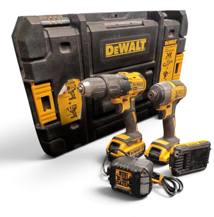 DeWalt 18V Drill and Driver Set w/case