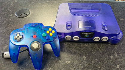 Nintendo 64 Console - Clear Grape Purple