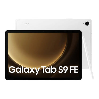 Samsung Galaxy Tab S9 FE (5G 128GB,  - Silver No Pen, Cellular.
