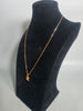 22ct Necklace 3.2G, 18ct Pendant 1.0G 18'' in Length