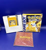 GameBoy Color Pokemon Yellow Version Boxed With Trainer Guide - Chesterfield