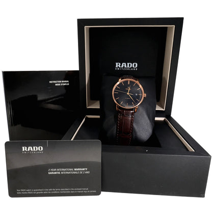 Rado Coupole 763.3861.2 37.7mm Gold Plated Watch