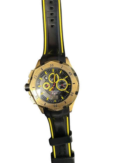 'Delorean Automatic Watch Solid Stainless Steel Gold Plated DL05 3501GK **collection only netherton**